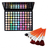 paleta da sombra de olho 88 cores c/ 12 pinceis